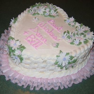 Daisy Shower Cake