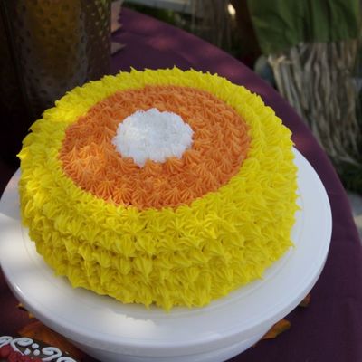 Candy Corn Cake