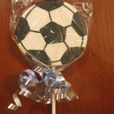 Soccer Cookie Wrapped
