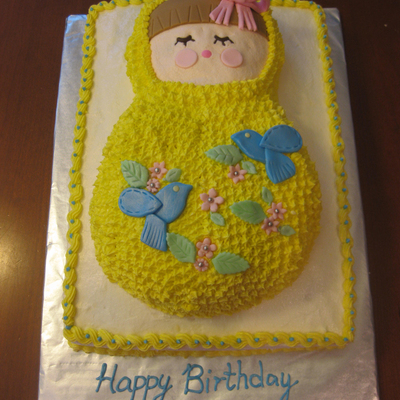 Matryoshka Doll Cake