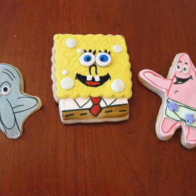 Spongebob And Friends Cookies