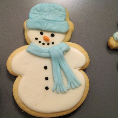 Snowman Cookie
