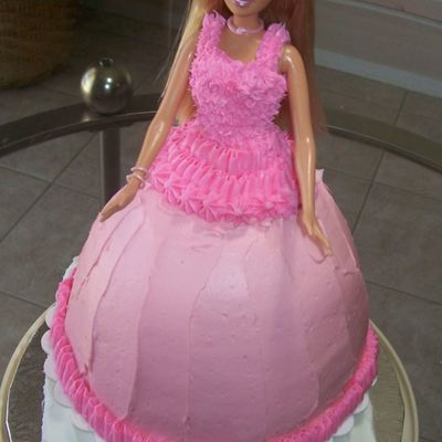 Dancing Barbie Princess Cake