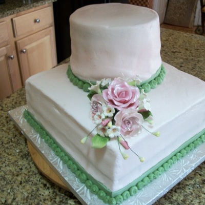 Mandy & Chris Wedding Cake