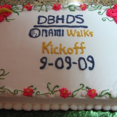 Nami Walk Charity Cake