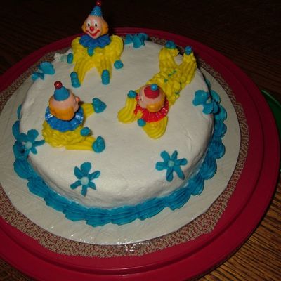Course 1 Clown Cake