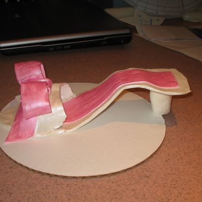 1St Attempt At Gumpaste Shoe