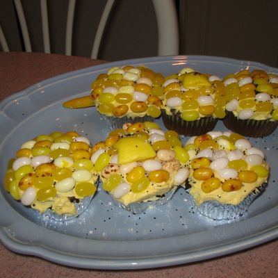 Corn On The Cob Cupcakes