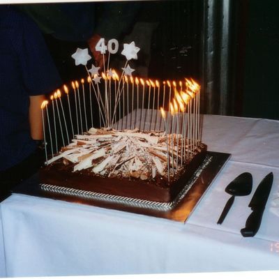 40Th Cake