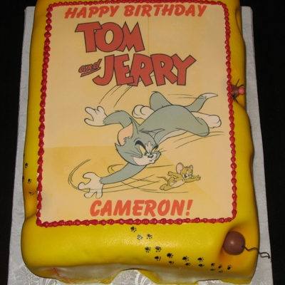 Tom And Jerry Cake
