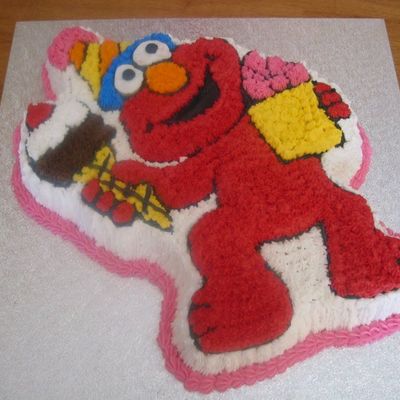 Elmo Cake