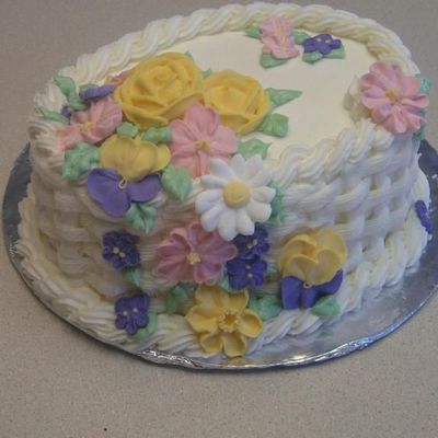 Wilton Level 2 Final Cake