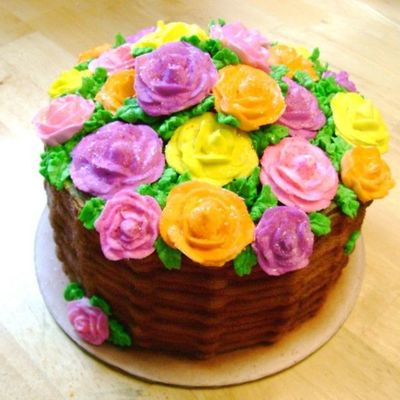 Easter Springtime Cake