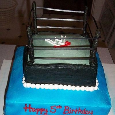 Wwe Birthday Cake
