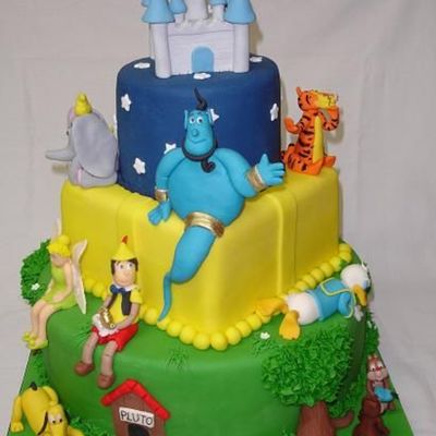 Disney Cake (Back Side)