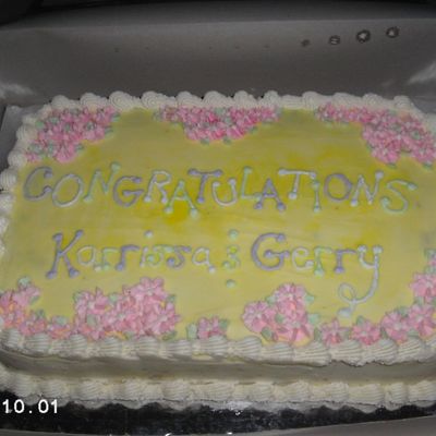 Simple 2Nd Shower Cake