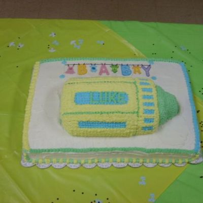 Baby Boy Cake For My Sister's Baby Shower