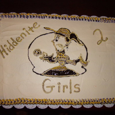 Girls Softball Cake