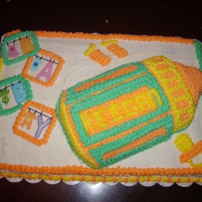 Baby Shower Cake For A Boy