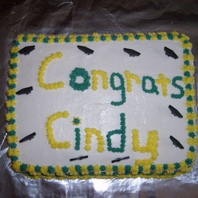 Grad Cake For A Friend