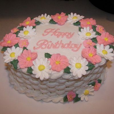 Apple Blossoms And Daisies