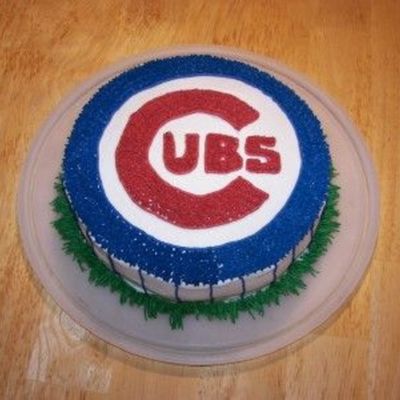 Cubs Logo Cake
