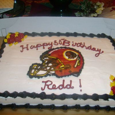 Washington Redskins B-Day Cake