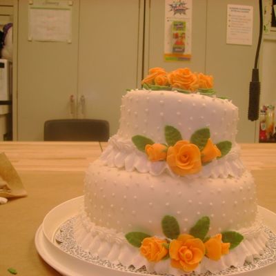 My Course 3 Fondant Cake