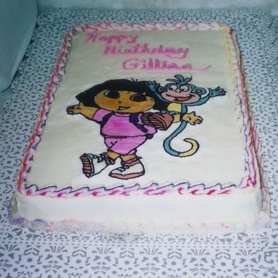 Gillian's Dora Cake