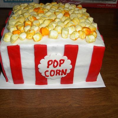 Popcorn Cake