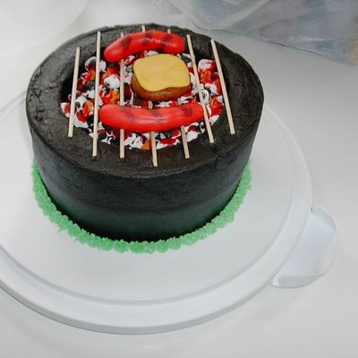 Bbq Father's Day Cake