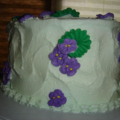 Wilton Violet Cake