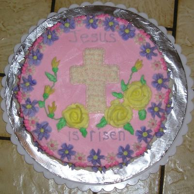 Jesus Is Risen Cake