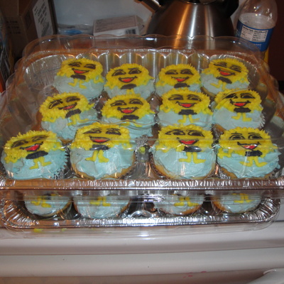 Mini Society Mascot Cupcakes