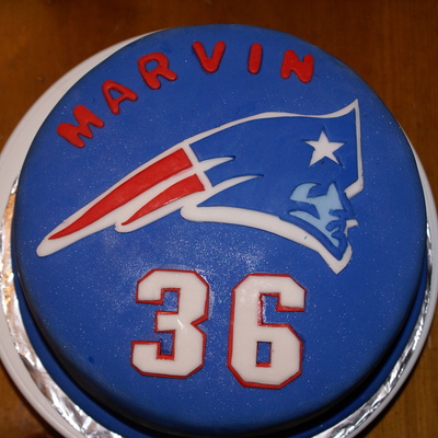 Bday Cake For Patriots Fan