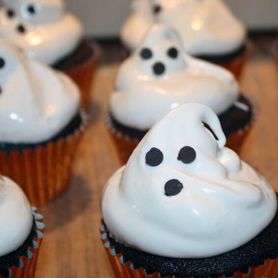 Ghost Cupcakes