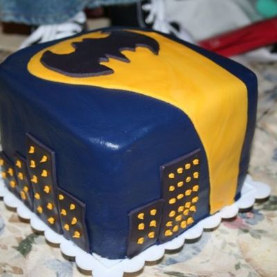 Gotham City/batman Cake