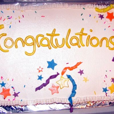 Congrats Cake
