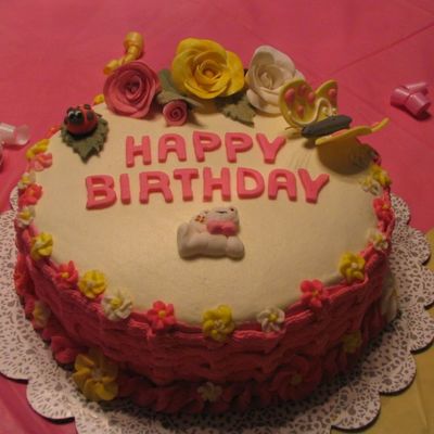 Close Up Of The Previous Posted Cake...