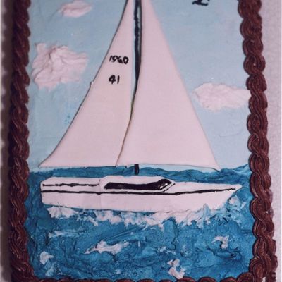 Sailboat Cake