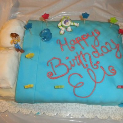 Toy Story Andy's Bed Birthday Cake