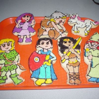 Dungeons & Dragons Cartoon Cookies