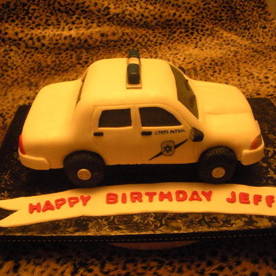 Washington State Trooper Cake