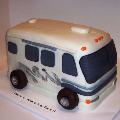 Rv Retirement Cake