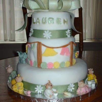 First Baby Shower Cake