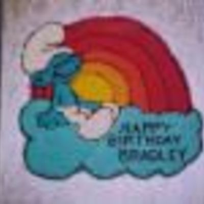 Smurf Cake