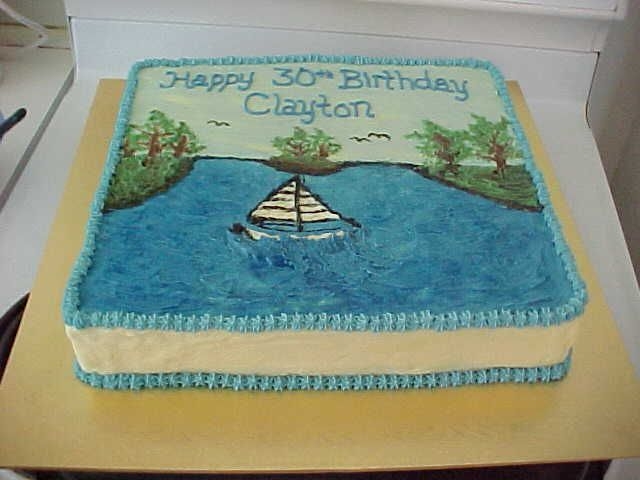 Sailing Cake