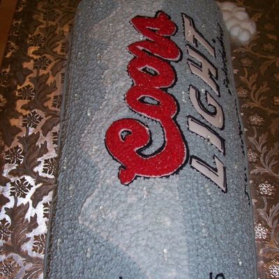 Coors Light Can