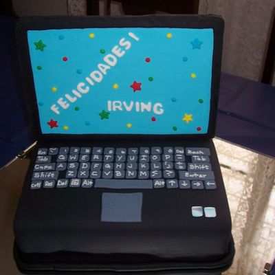 Lap Top Cake