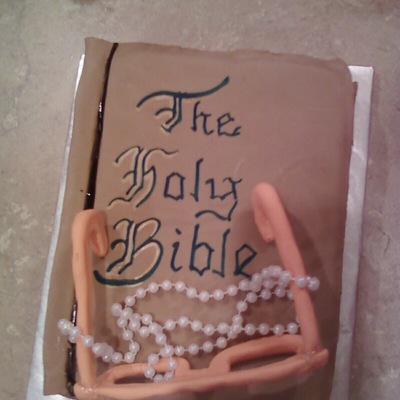 Antique Bible And Reading Glasses